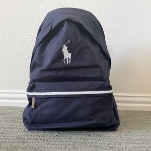 Ralph Lauren Fragrance The World of Polo Backpack – Navy Blue